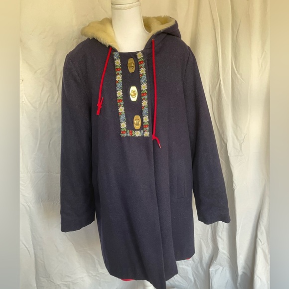 Wool Ethnic Coat - Picture 2 of 12